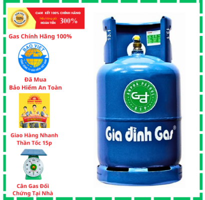 Gas Gia Đình Xanh Dương Giao Nhanh Tất Cả Các Quận Huyện