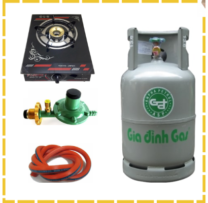 Bộ Bình Bếp Gas Đơn Van Dây Tự Động Tất Cả Các Quận Huyện