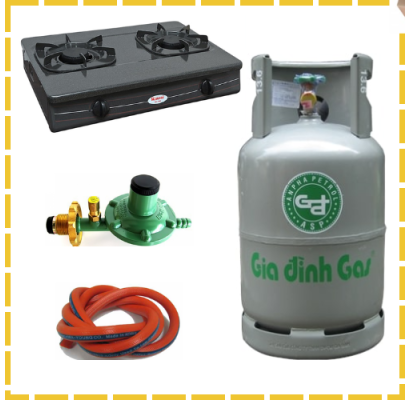  Bộ Bình Bếp Gas Đôi Rinnai RV 360 Van Dây Tự Động 