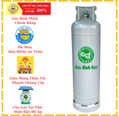 Gas Bình Minh 45kg Công Nghiệp Quán Ăn Giao 24h