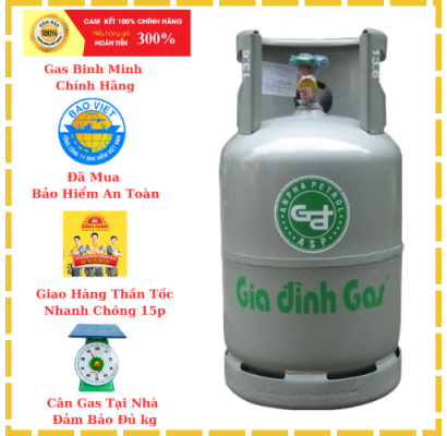 Gas Bình Minh Xám 12kg Đổi Gas Tất Cả Quân Huyện 15p