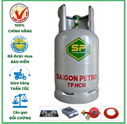 Gas Xám Saigon Petro 12kg Giao 15p Tất Các Quận Huyên